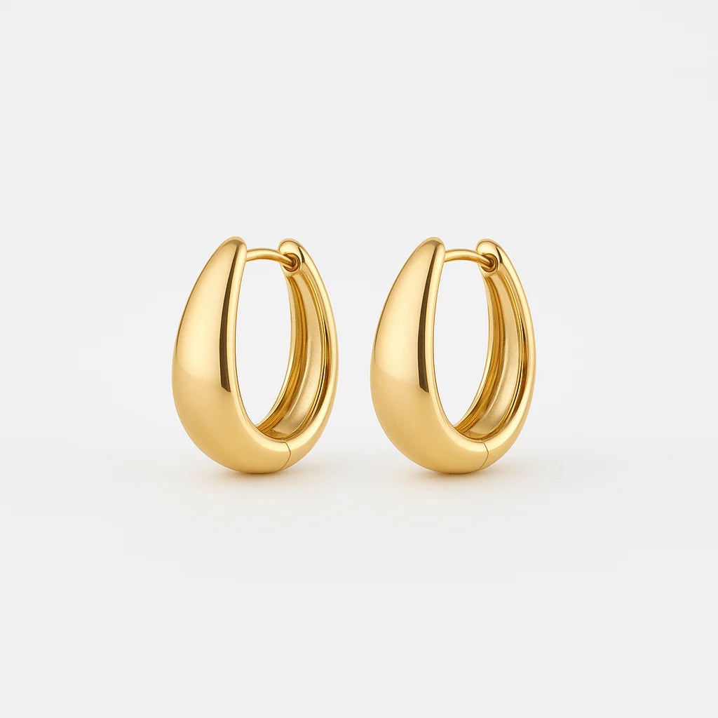 Classic Gold Earrings