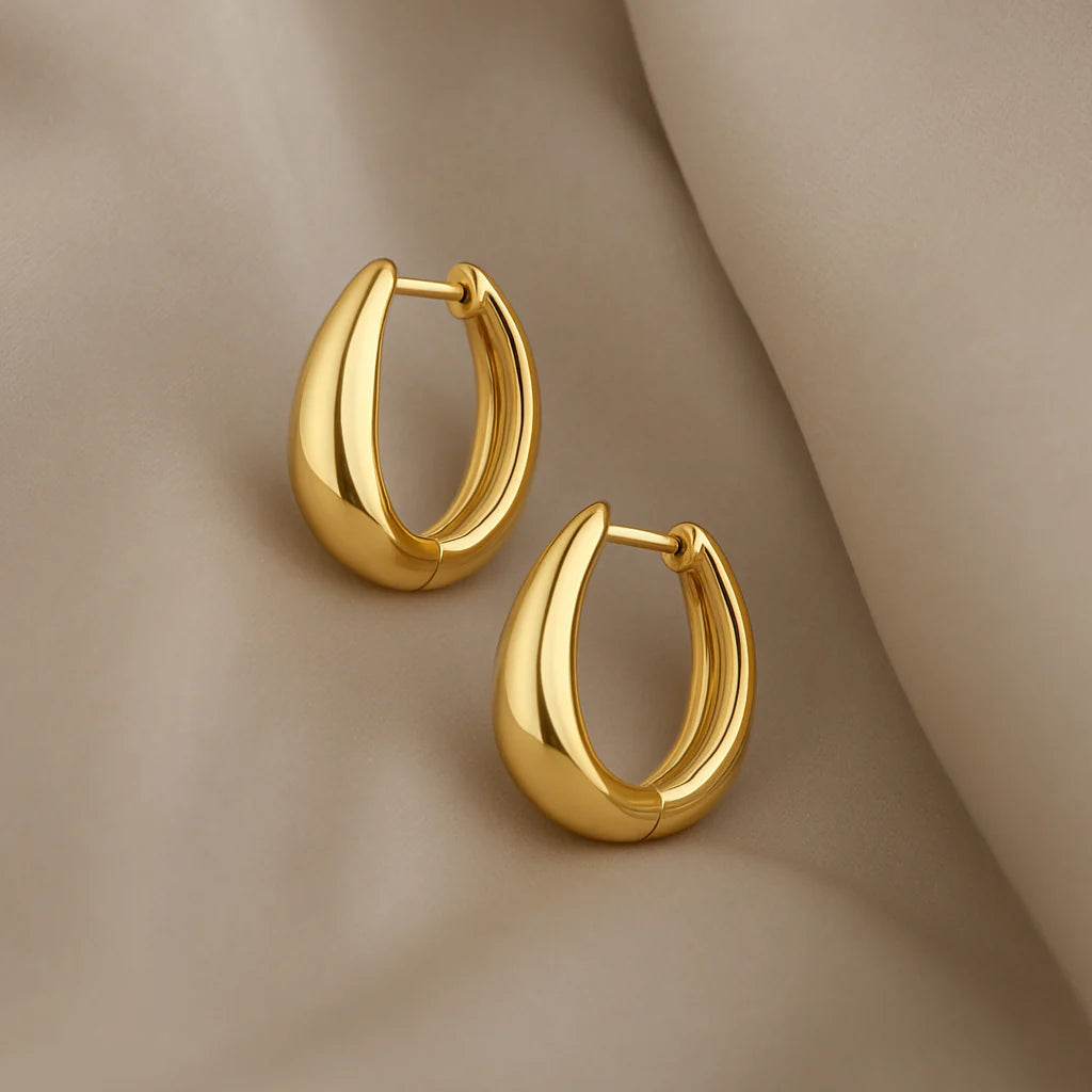 Classic Gold Earrings