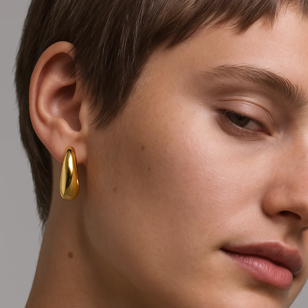 Classic Gold Earrings